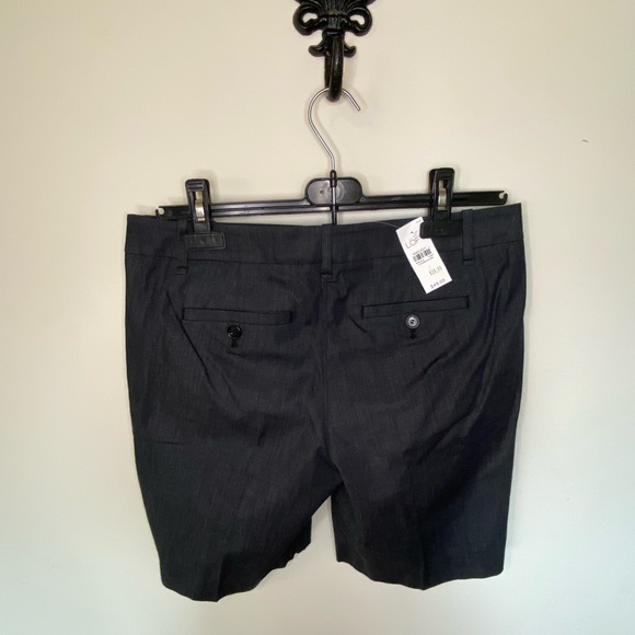 Ann Taylor Loft Deep grey dress shorts size 2 (NWT) - Picture 2 of 3